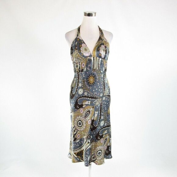 Gray khaki SWAUI sheath dress M - Picture 1 of 8